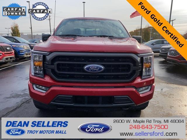 used 2022 Ford F-150 car, priced at $38,500