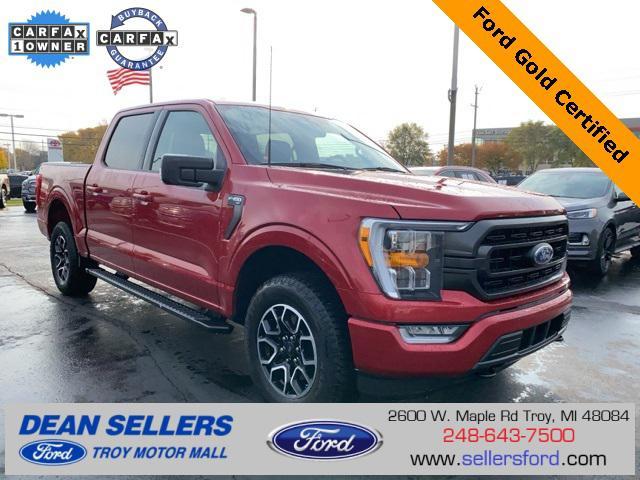 used 2022 Ford F-150 car, priced at $38,500