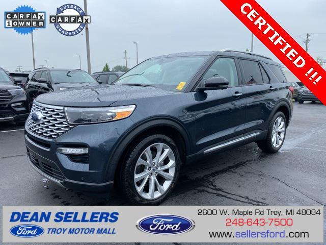 used 2023 Ford Explorer car, priced at $43,499