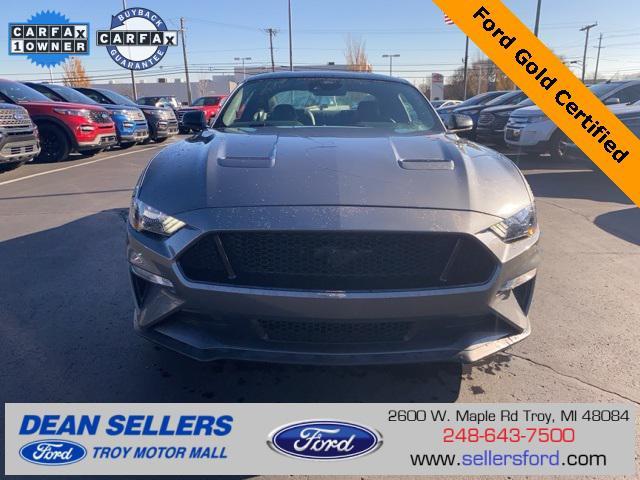 used 2021 Ford Mustang car, priced at $33,999