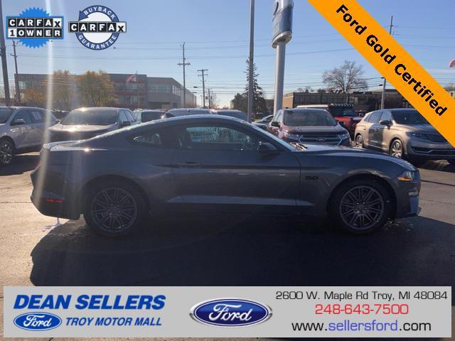 used 2021 Ford Mustang car, priced at $33,999