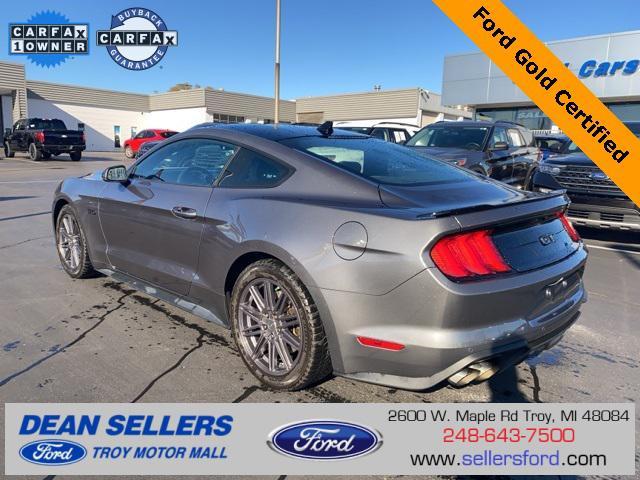 used 2021 Ford Mustang car, priced at $33,999