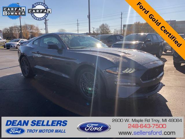 used 2021 Ford Mustang car, priced at $33,999