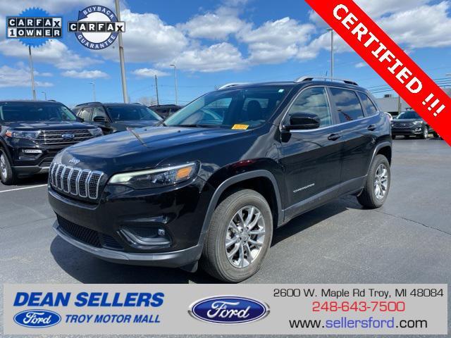 used 2020 Jeep Cherokee car, priced at $19,875