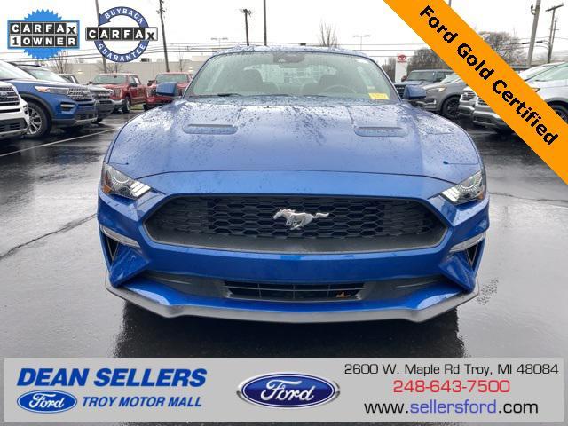 used 2022 Ford Mustang car, priced at $26,400