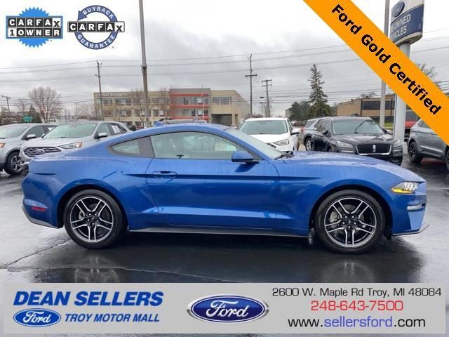 used 2022 Ford Mustang car, priced at $26,400