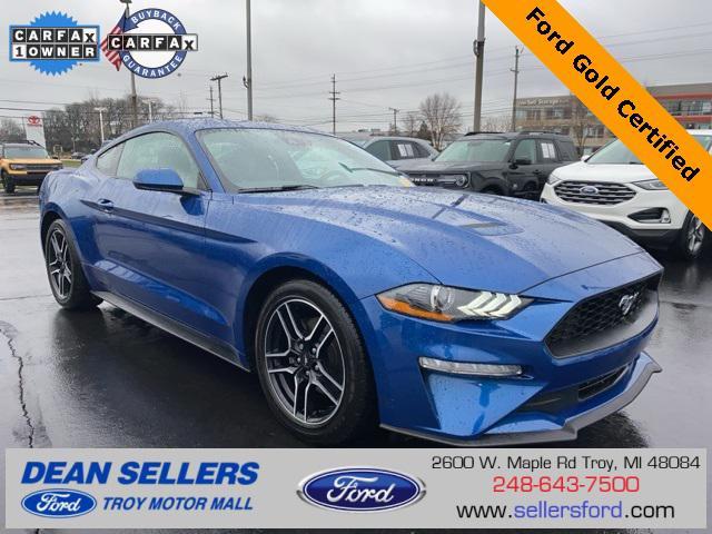 used 2022 Ford Mustang car, priced at $26,400