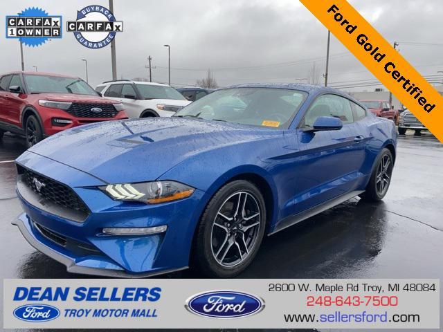 used 2022 Ford Mustang car, priced at $26,400