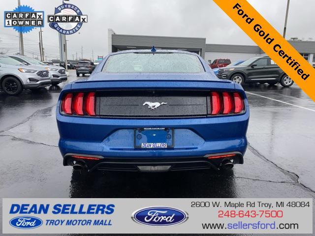 used 2022 Ford Mustang car, priced at $26,400