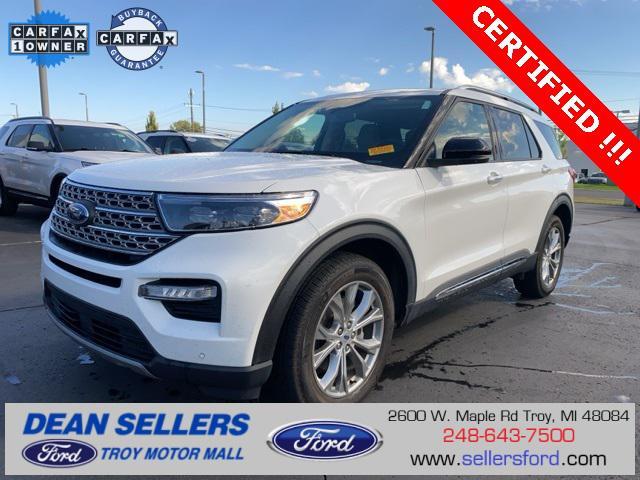 used 2023 Ford Explorer car, priced at $37,497