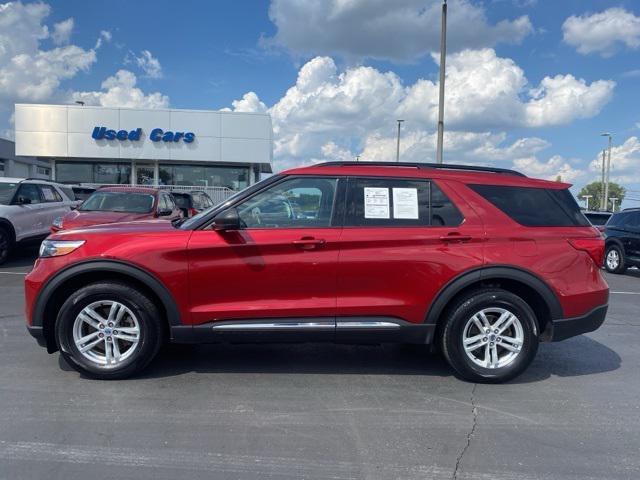 used 2022 Ford Explorer car, priced at $28,749