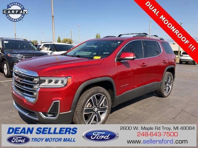 used 2021 GMC Acadia car, priced at $24,655
