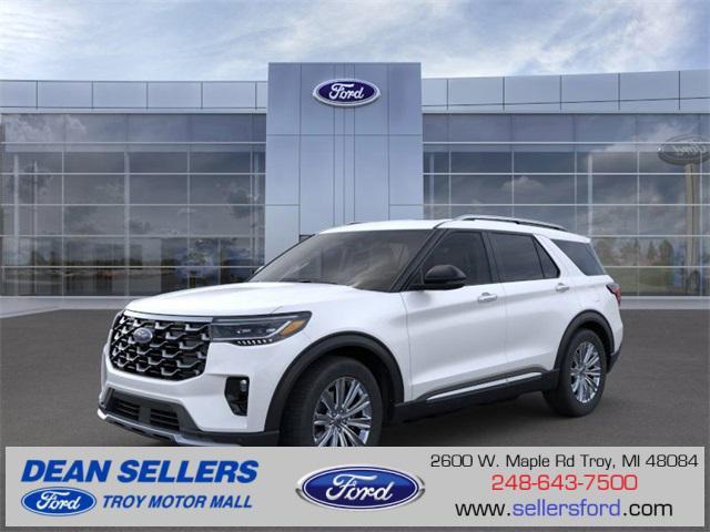 new 2025 Ford Explorer car, priced at $55,133