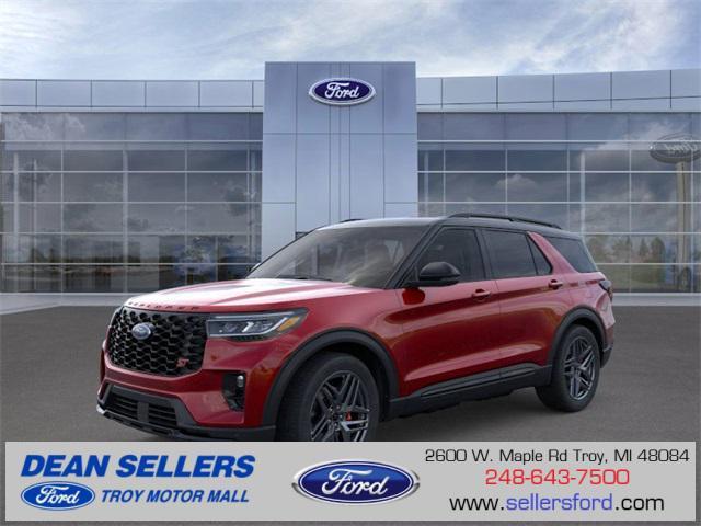 new 2025 Ford Explorer car, priced at $61,871