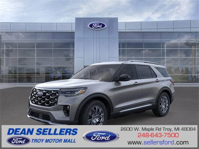 new 2025 Ford Explorer car, priced at $53,806