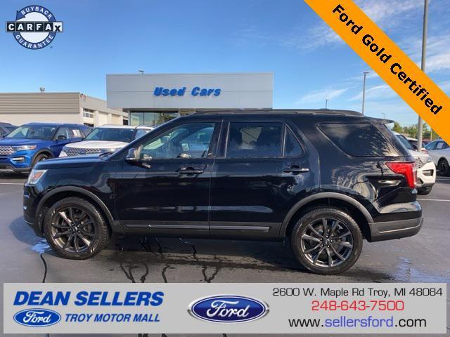 used 2018 Ford Explorer car, priced at $19,700