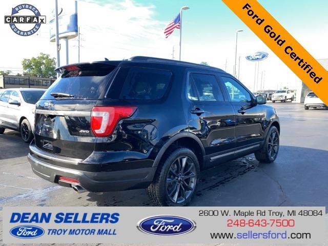 used 2018 Ford Explorer car, priced at $19,700