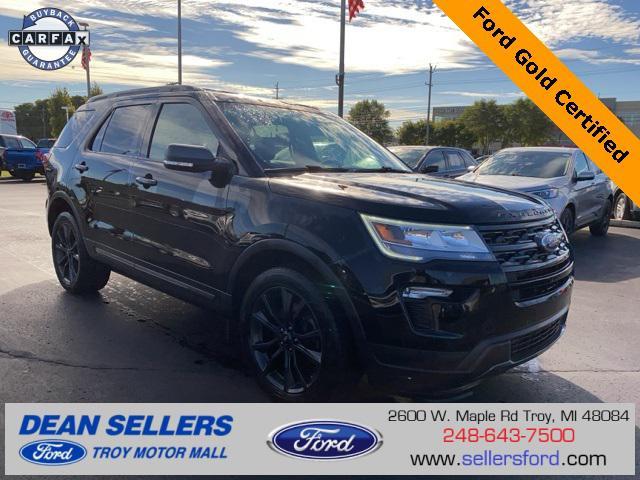 used 2018 Ford Explorer car, priced at $19,700