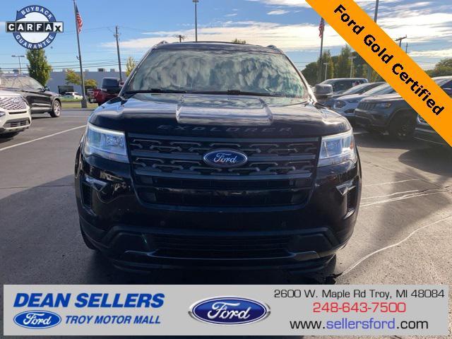 used 2018 Ford Explorer car, priced at $19,700