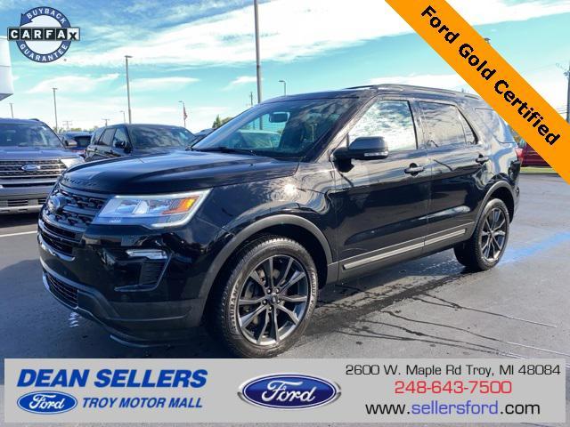 used 2018 Ford Explorer car, priced at $19,700