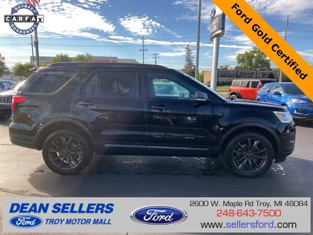 used 2018 Ford Explorer car, priced at $19,700