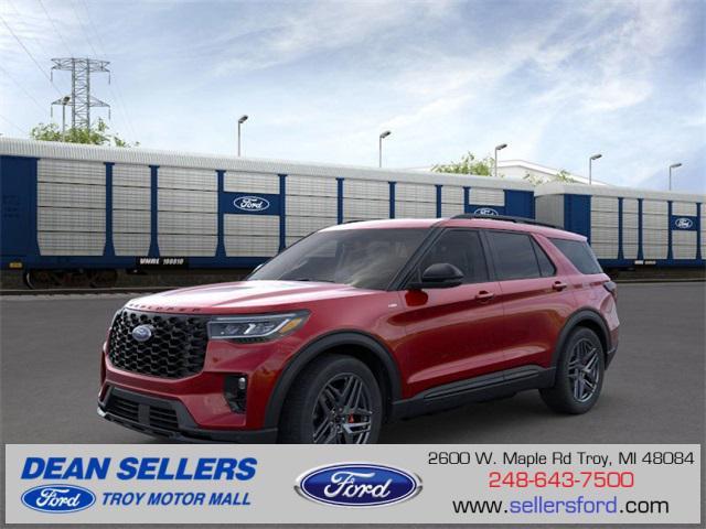 new 2025 Ford Explorer car, priced at $52,935