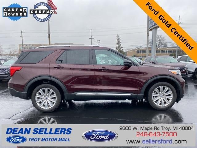 used 2022 Ford Explorer car, priced at $35,600