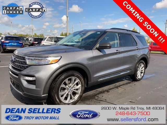 used 2022 Ford Explorer car, priced at $35,700