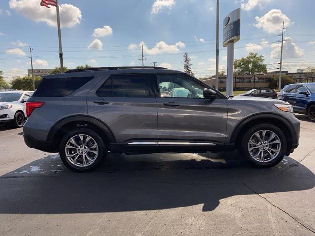 used 2022 Ford Explorer car, priced at $35,700