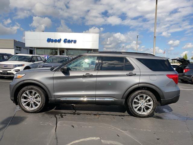 used 2022 Ford Explorer car, priced at $35,700