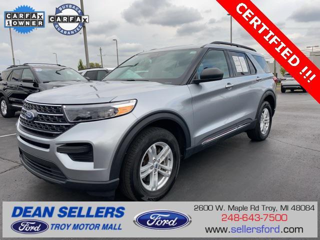used 2023 Ford Explorer car, priced at $33,333