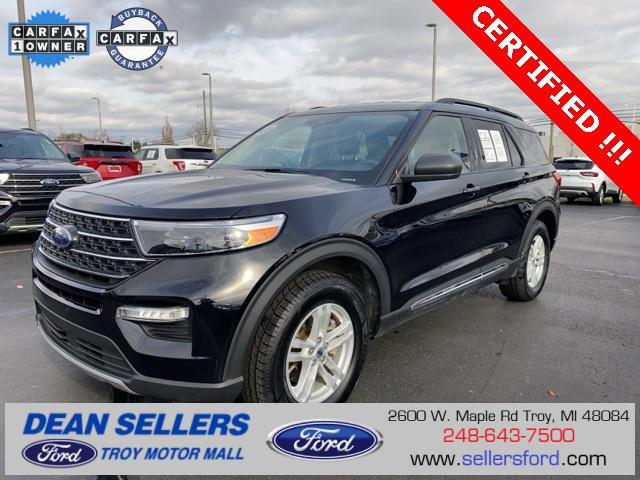 used 2022 Ford Explorer car, priced at $26,699