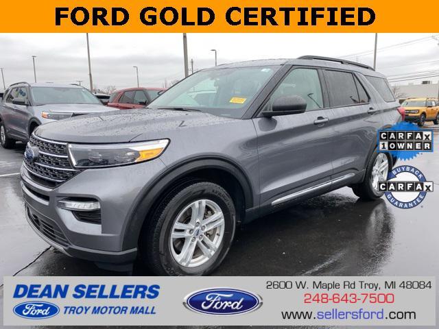 used 2022 Ford Explorer car, priced at $28,777