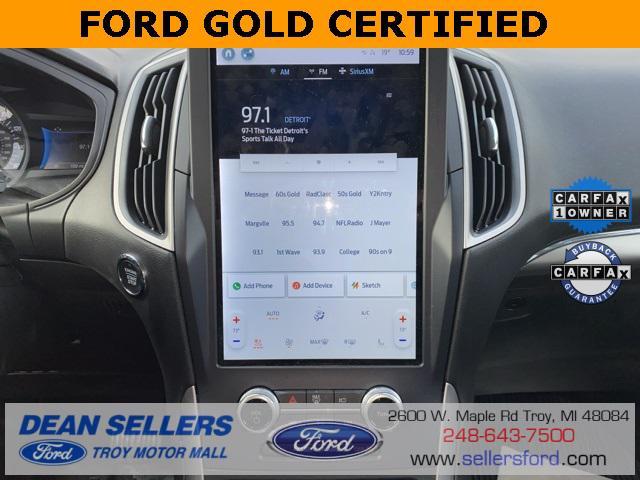 used 2022 Ford Edge car, priced at $26,999