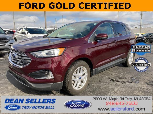 used 2022 Ford Edge car, priced at $27,500