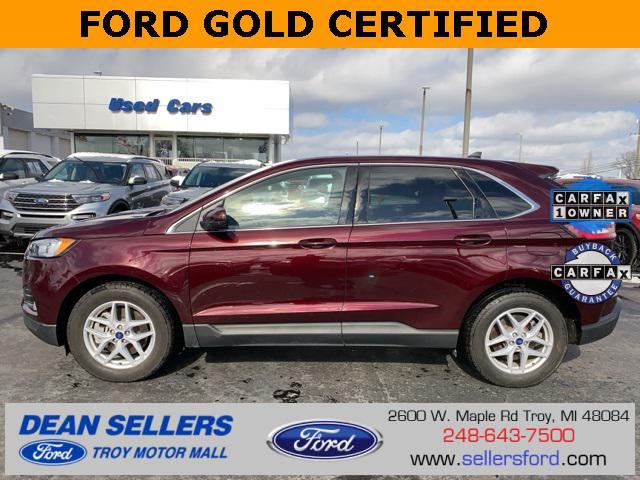 used 2022 Ford Edge car, priced at $27,500