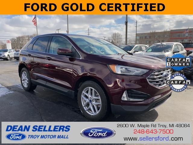 used 2022 Ford Edge car, priced at $27,500