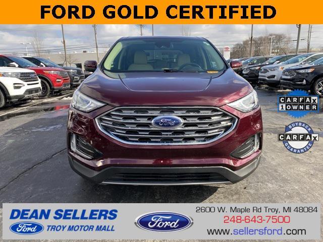 used 2022 Ford Edge car, priced at $27,500