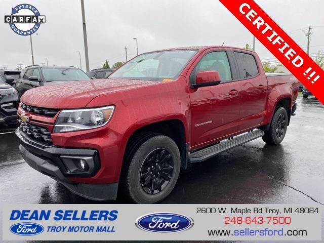 used 2021 Chevrolet Colorado car, priced at $28,874