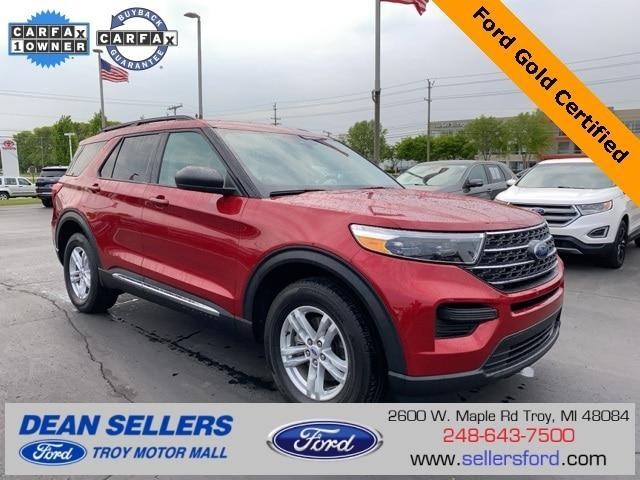 used 2022 Ford Explorer car, priced at $32,899