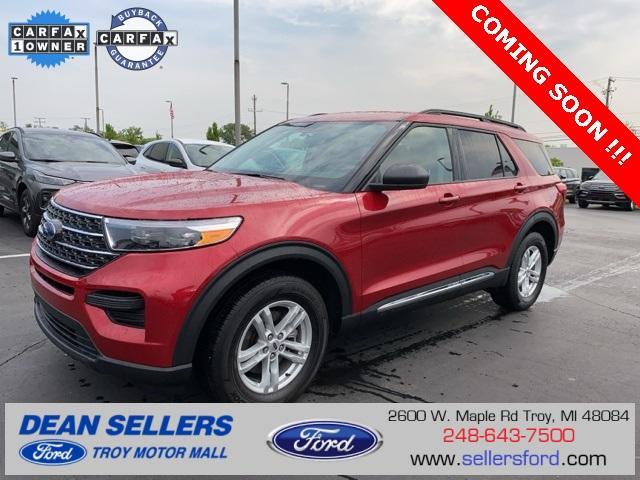 used 2022 Ford Explorer car, priced at $34,383