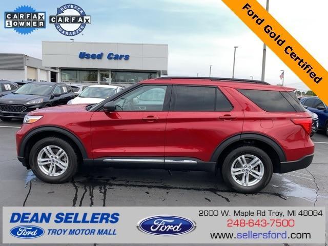 used 2022 Ford Explorer car, priced at $32,899