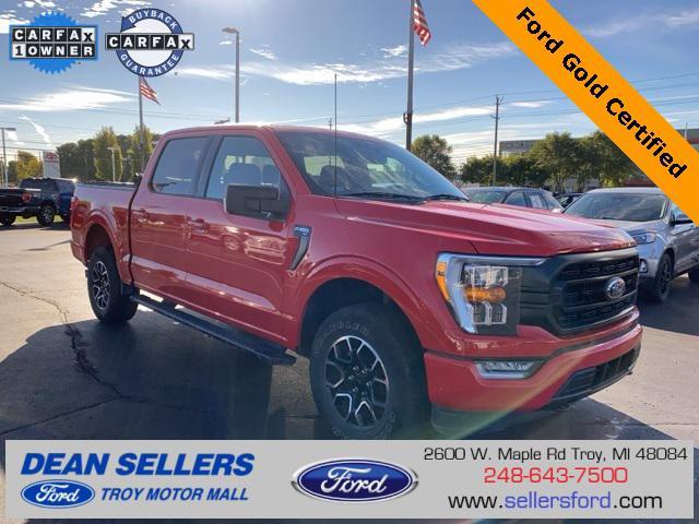 used 2021 Ford F-150 car, priced at $34,800