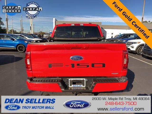 used 2021 Ford F-150 car, priced at $34,800