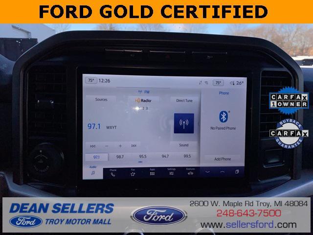 used 2022 Ford F-150 car, priced at $38,999