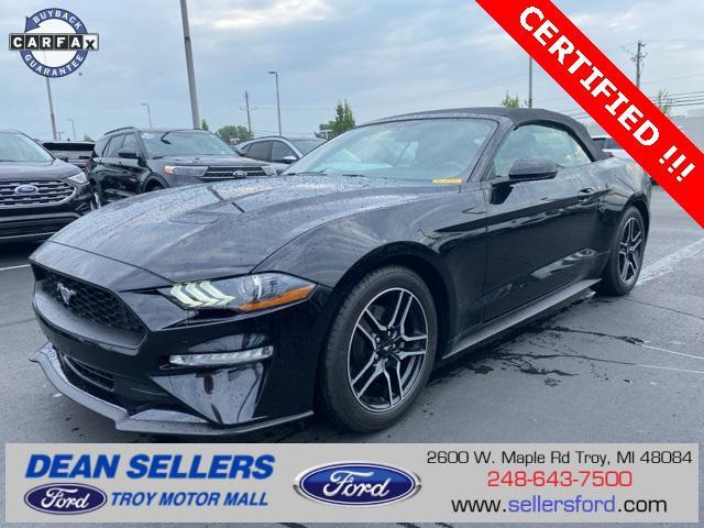 used 2020 Ford Mustang car, priced at $25,875