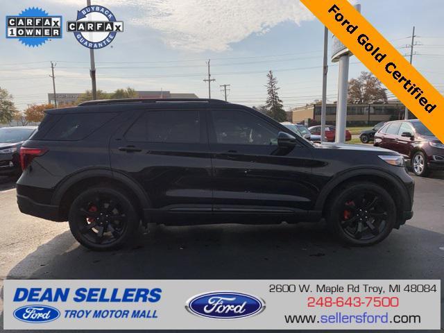 used 2022 Ford Explorer car, priced at $36,800