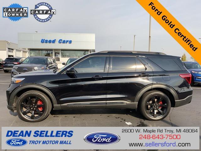 used 2022 Ford Explorer car, priced at $36,800