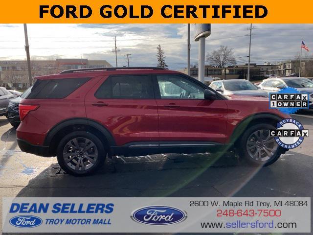 used 2021 Ford Explorer car, priced at $27,800