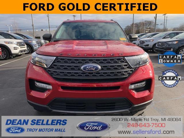 used 2021 Ford Explorer car, priced at $27,800